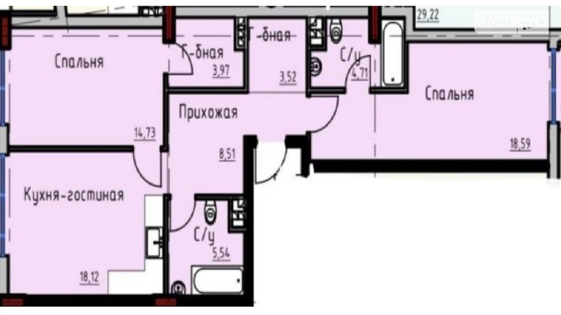 Продается 2-комнатная квартира 85 кв. м в Одессе, ул. Приморская, 47 - фото 5