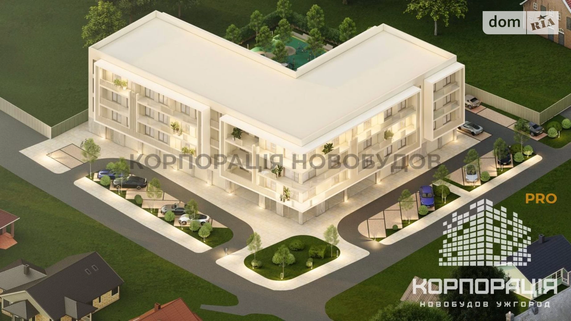 Продается 1-комнатная квартира 39.27 кв. м в Ужгороде, ул. Доманинская