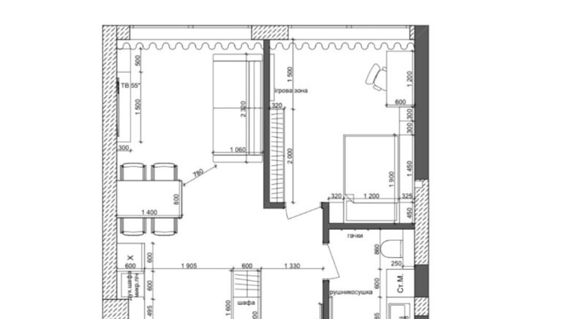 Продается 1-комнатная квартира 46 кв. м в Днепре, ул. Альвинского, 3