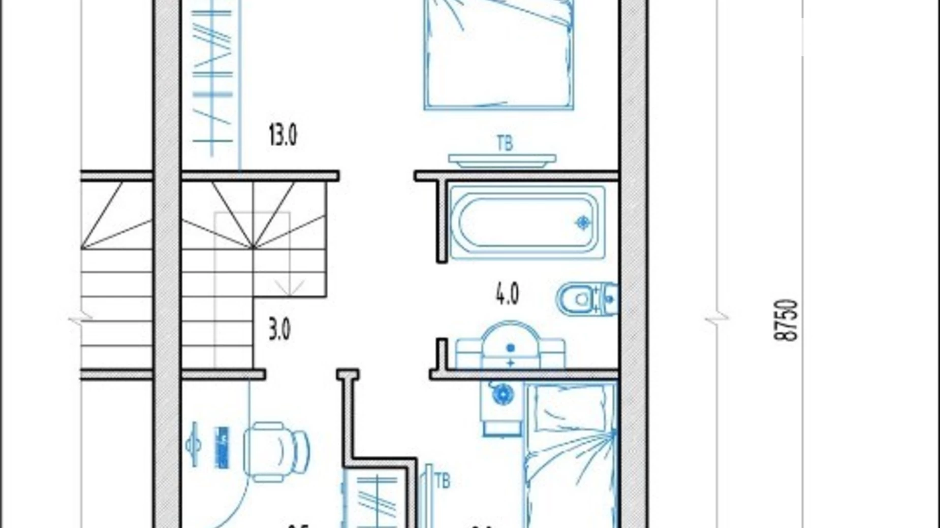 Продается дом на 2 этажа 80 кв. м с террасой, цена: 63000 $ - фото 5