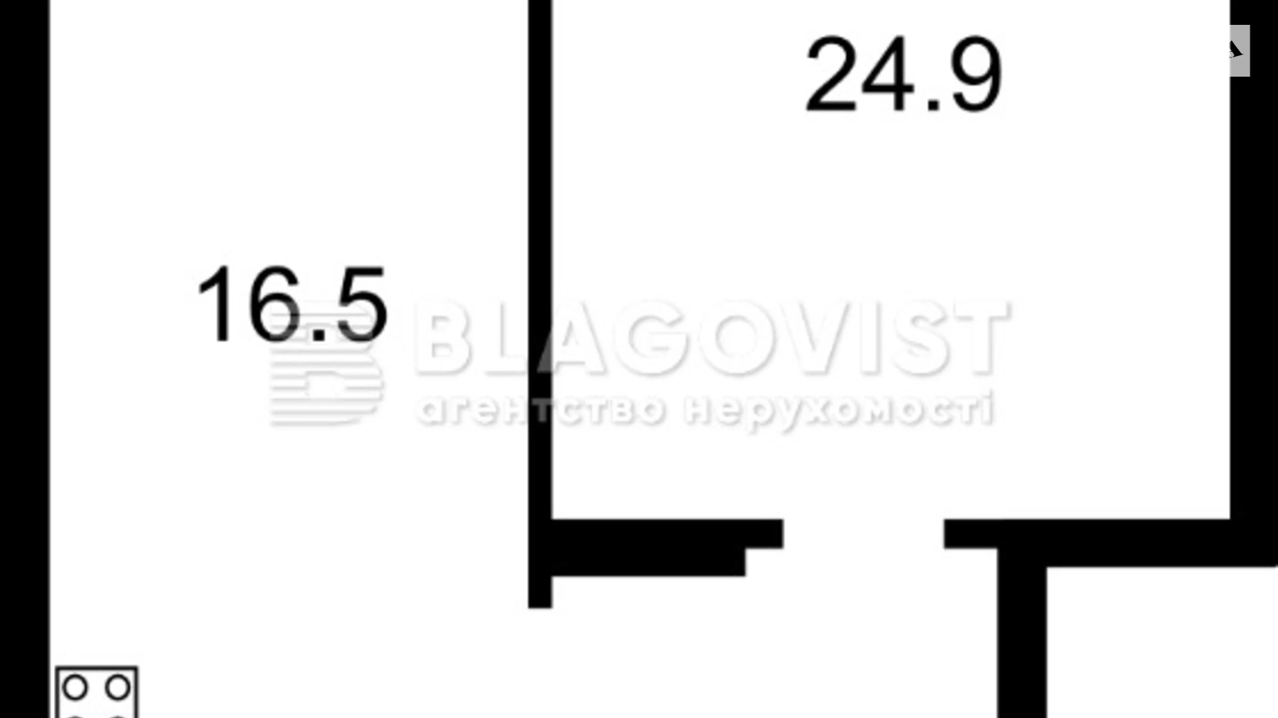 Продается 1-комнатная квартира 63 кв. м в Киеве, просп. Лобановского, 4Г