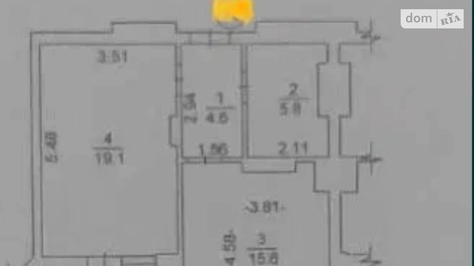 Продається 1-кімнатна квартира 46.4 кв. м у Бучі, вул. Пушкінська, 2М - фото 2