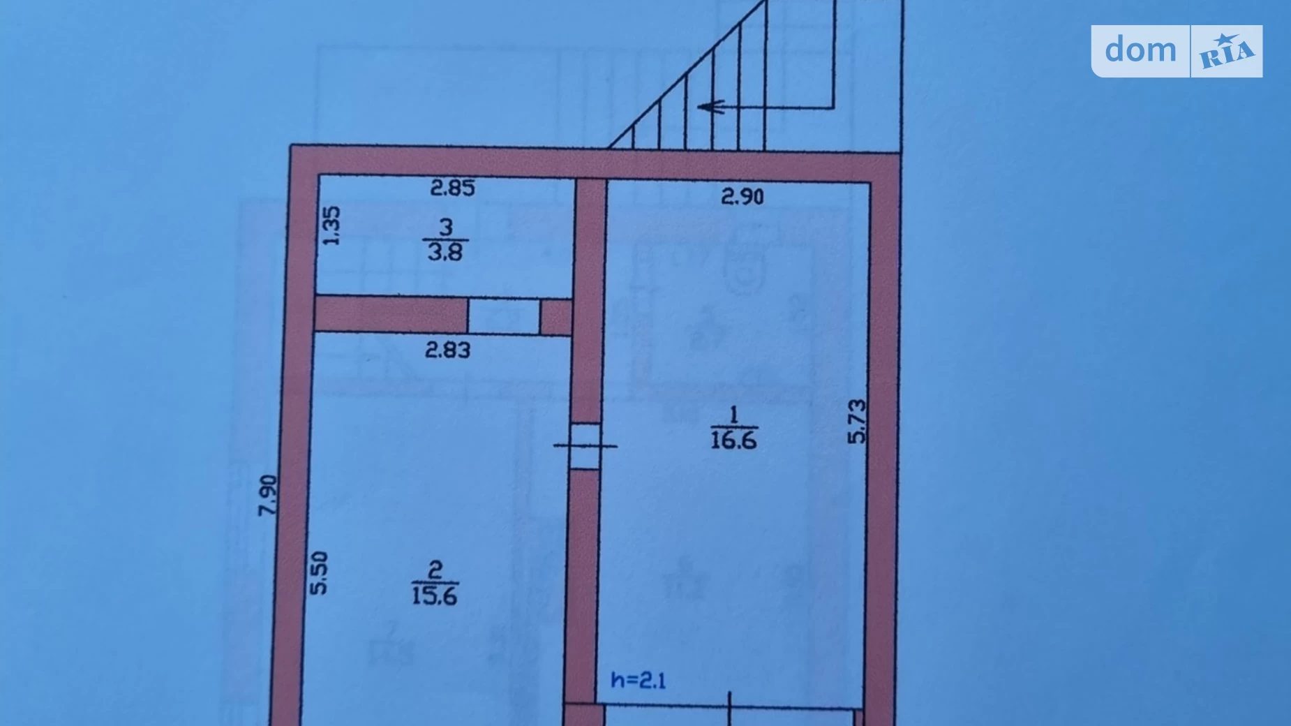 Продается дом на 2 этажа 160 кв. м с баней/сауной, СТ Автомобіліст-1