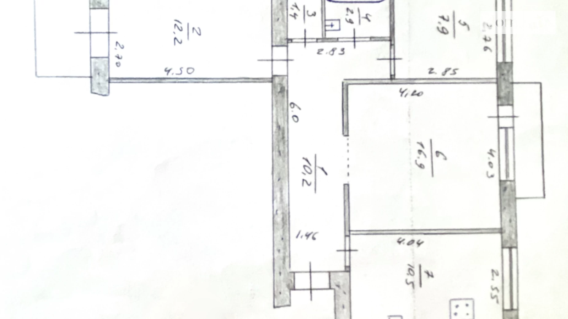 3-кімнатна квартира 65 кв. м у Запоріжжі, цена: 46000 $ - фото 18