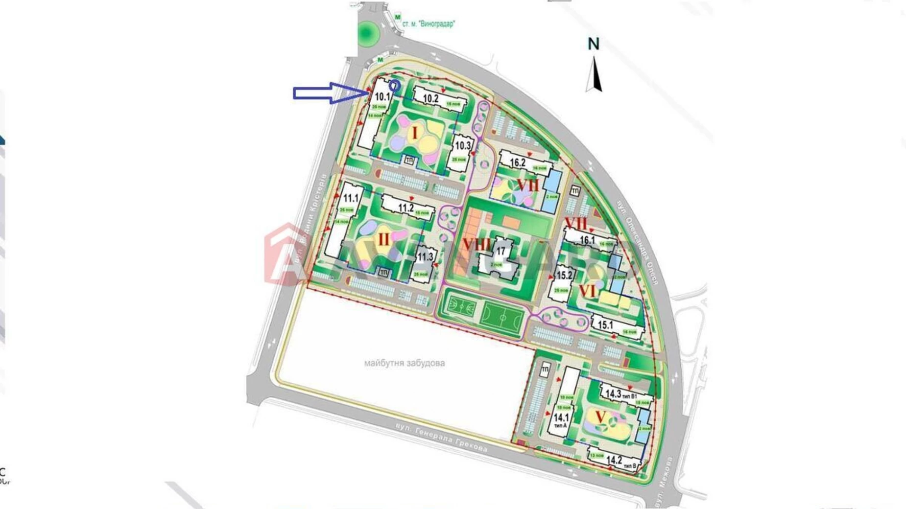 Продается 2-комнатная квартира 75 кв. м в Киеве, ул. Семьи Кристеров, 49