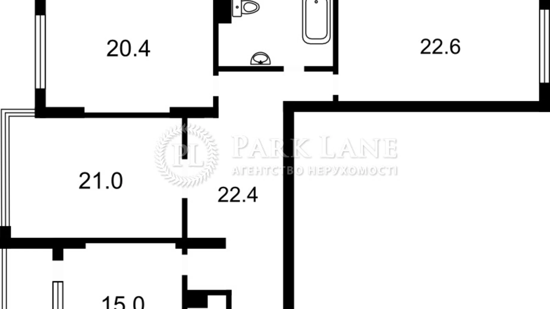 Продается 3-комнатная квартира 124 кв. м в Киеве, ул. Лейпцигская, 13А