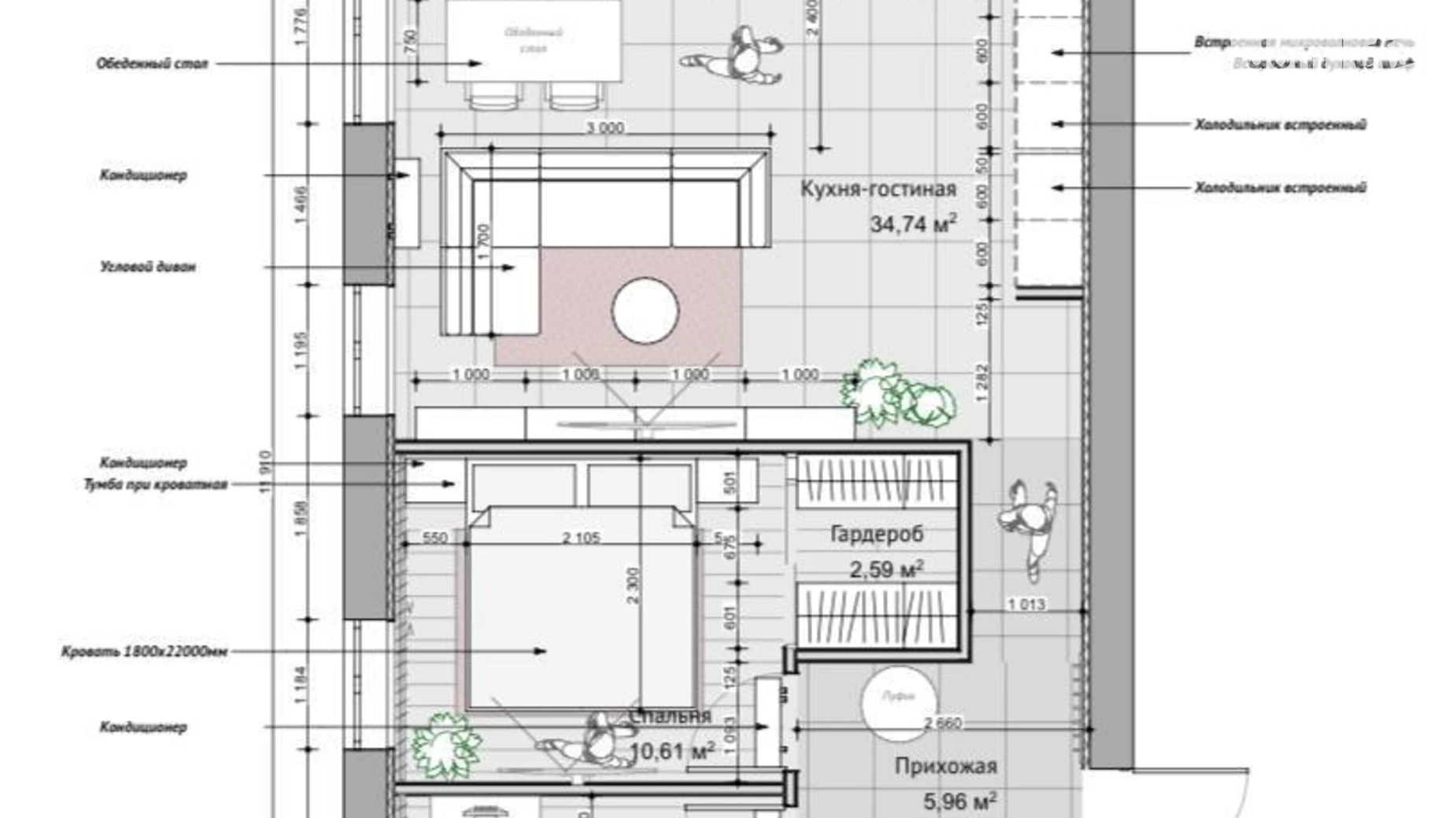 Продается 3-комнатная квартира 76 кв. м в Днепре, ул. Набережная Победы, 112Д/1