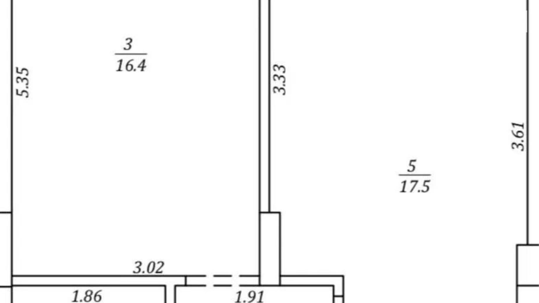 Продается 1-комнатная квартира 48 кв. м в Львове, ул. Венгерская, 12 - фото 5