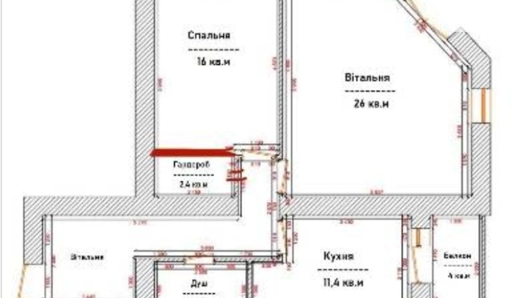 Продается 2-комнатная квартира 77 кв. м в Харькове, ул. Молочная - фото 3