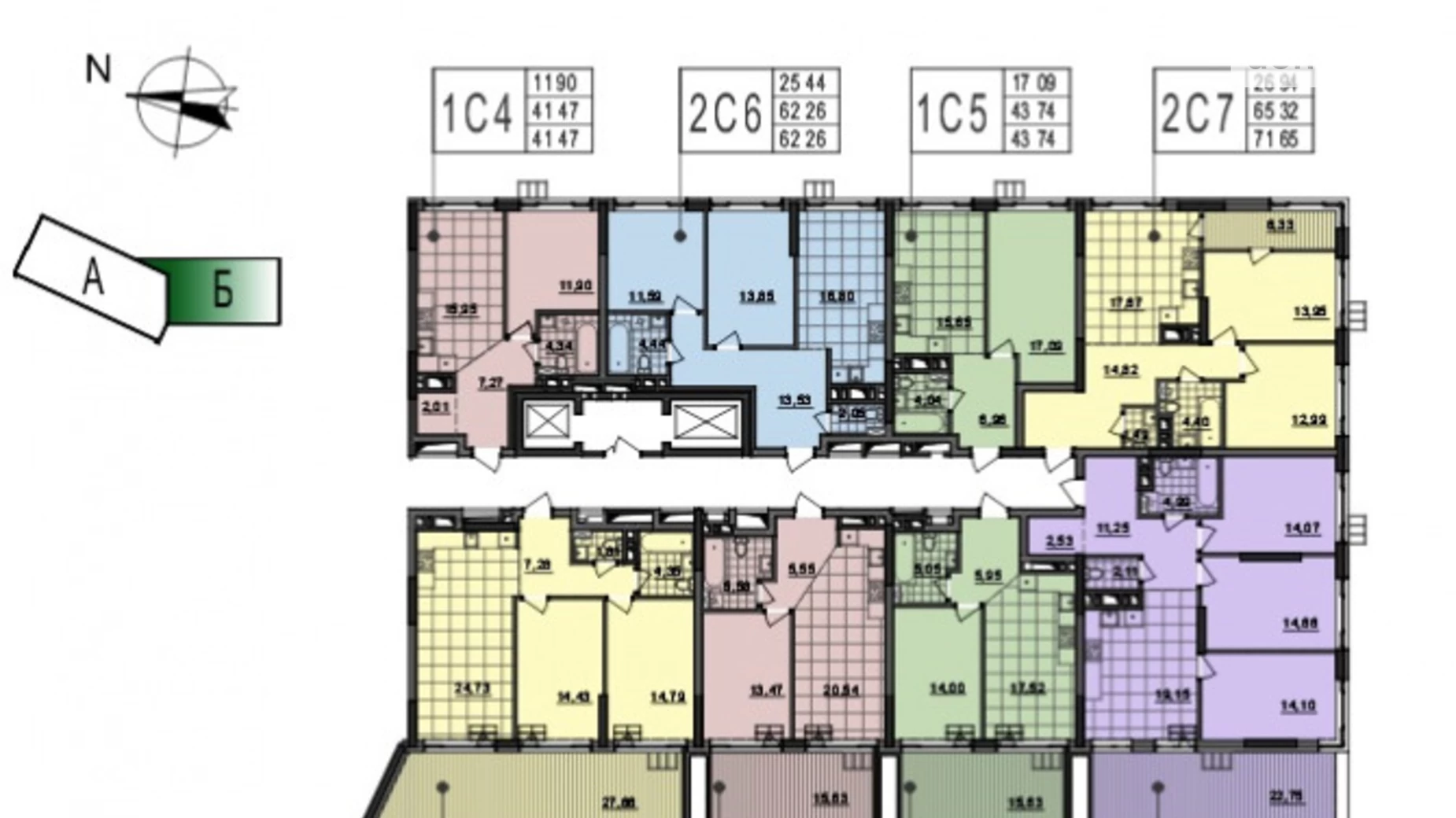 Продается 1-комнатная квартира 41 кв. м в Киеве, ул. Виктора Некрасова(Северо-Сырецкая), 10А - фото 2