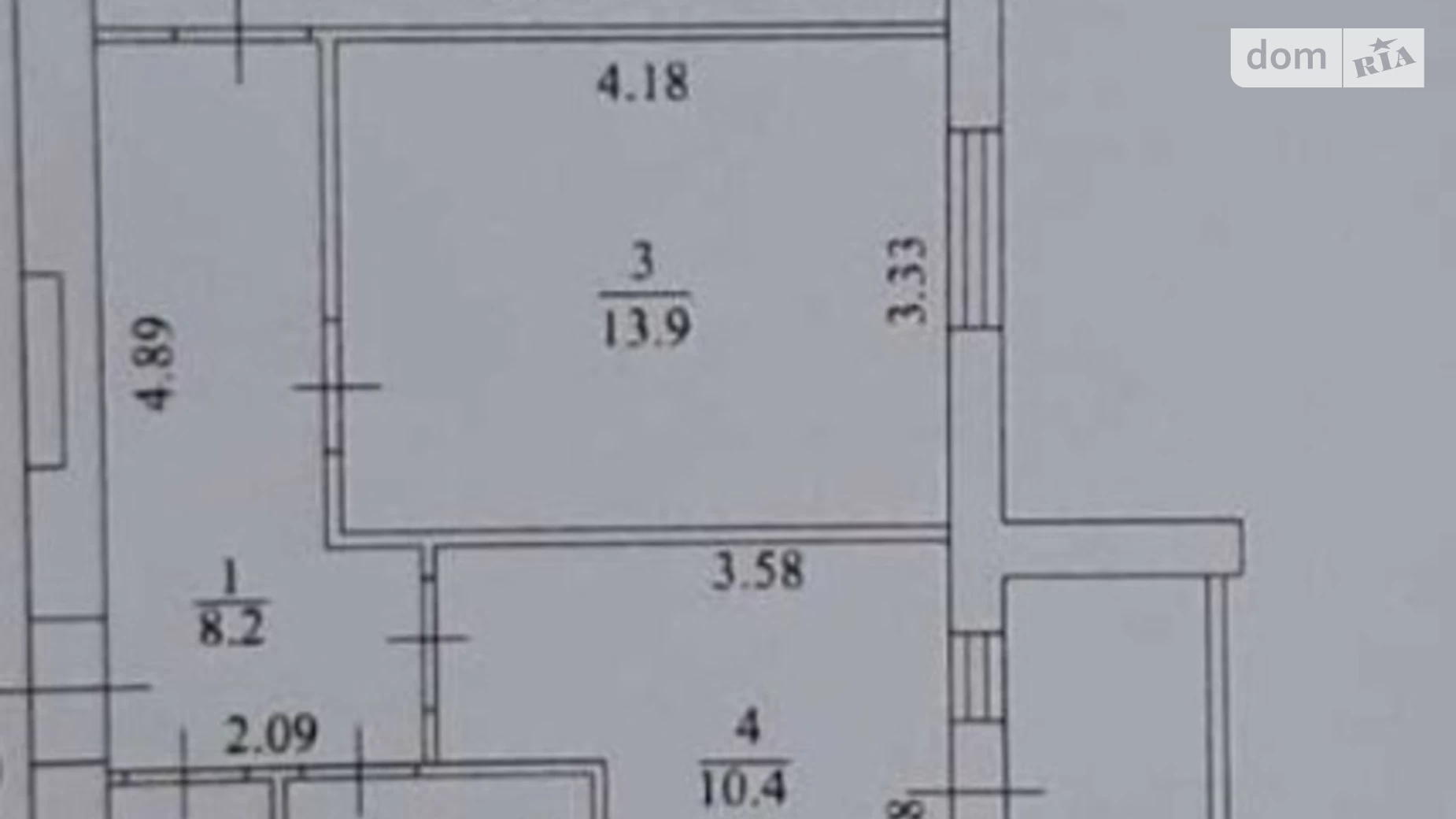 Продается 2-комнатная квартира 58.1 кв. м в Харькове, ул. Мира, 49 - фото 2