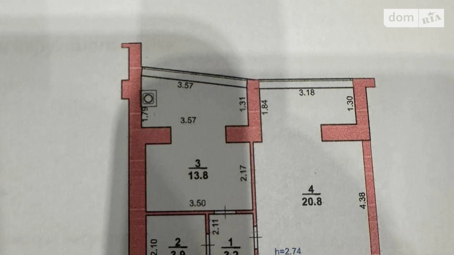 Продається 2-кімнатна квартира 67 кв. м у Хмельницькому, вул. Кармелюка - фото 2