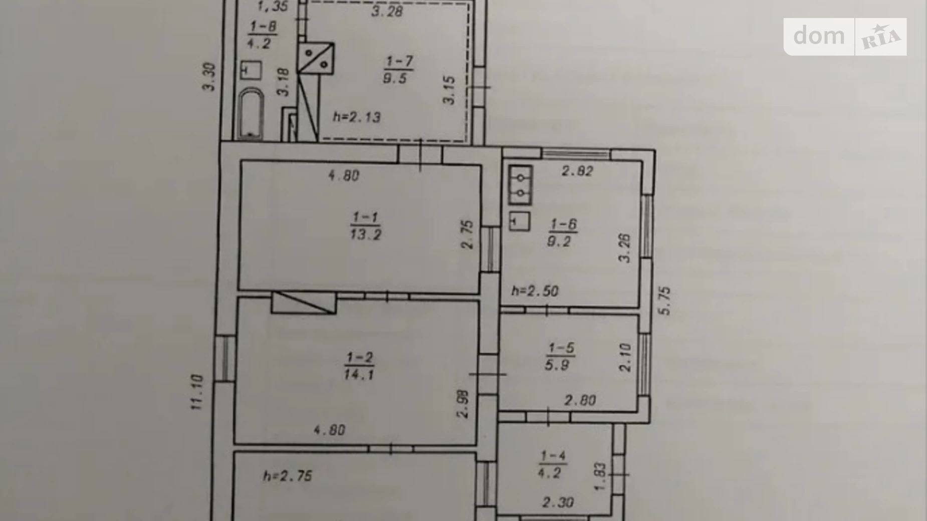 Продается одноэтажный дом 89 кв. м с мансардой, цена: 45000 $ - фото 2