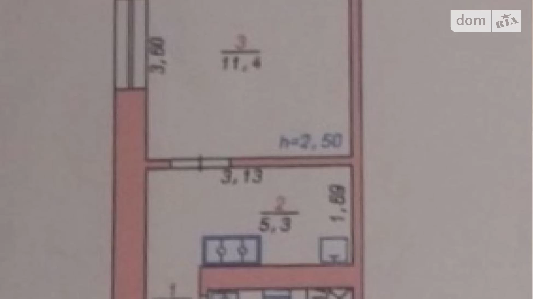 Продается 1-комнатная квартира 21 кв. м в Хмельницком, просп. Мира - фото 5