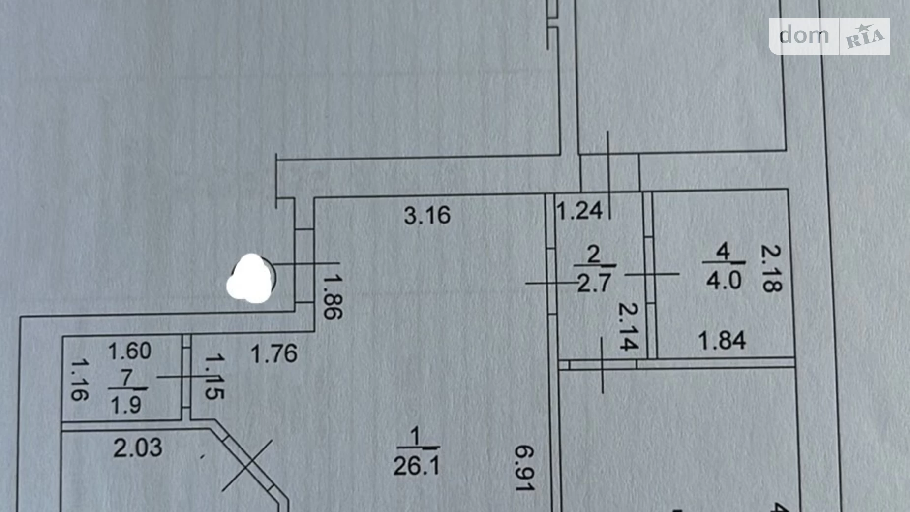 Продается 3-комнатная квартира 76 кв. м в Буче, ул. Амосова, 4