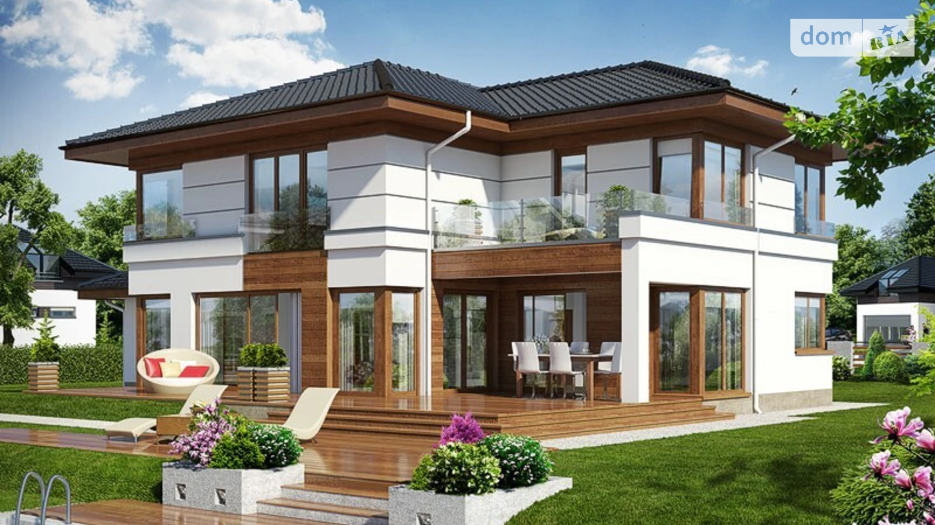 Продается дом на 2 этажа 370 кв. м с бассейном, цена: 445000 $ - фото 2