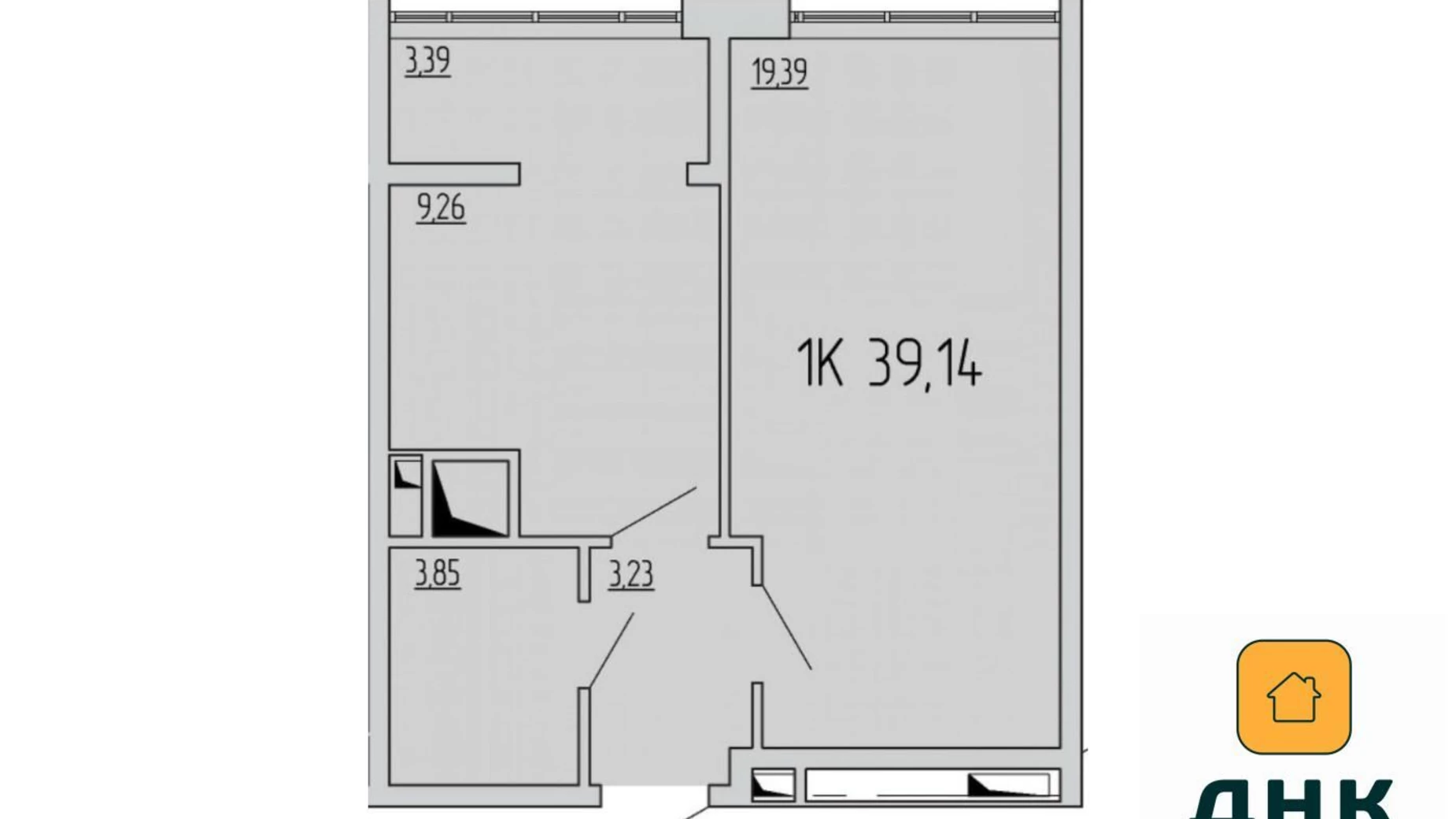 Продается 1-комнатная квартира 39 кв. м в Одессе, ул. Каманина, 16А/6