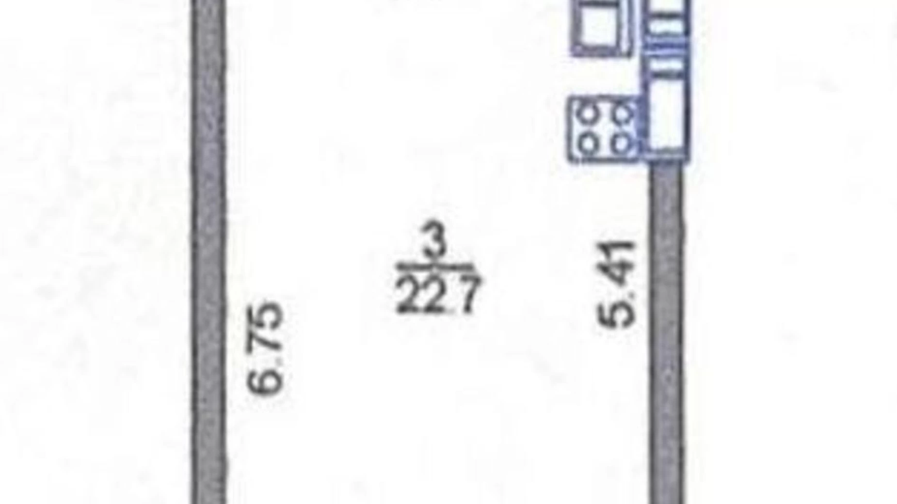 Продается 1-комнатная квартира 32 кв. м в Киеве, ул. Каховская, 62А