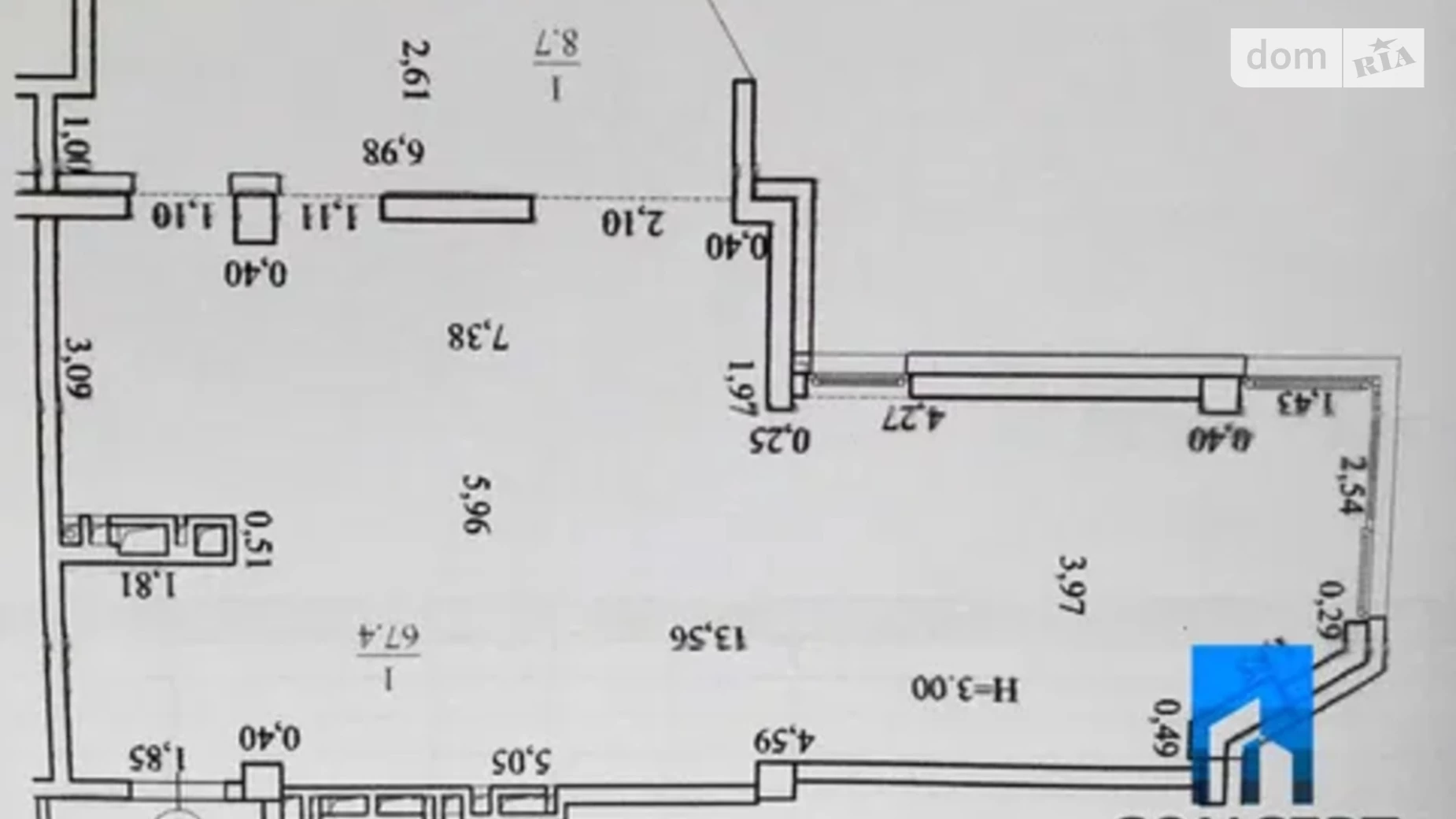 Продається 3-кімнатна квартира 85 кв. м у Дніпрі, просп. Науки(Гагаріна), 112Б