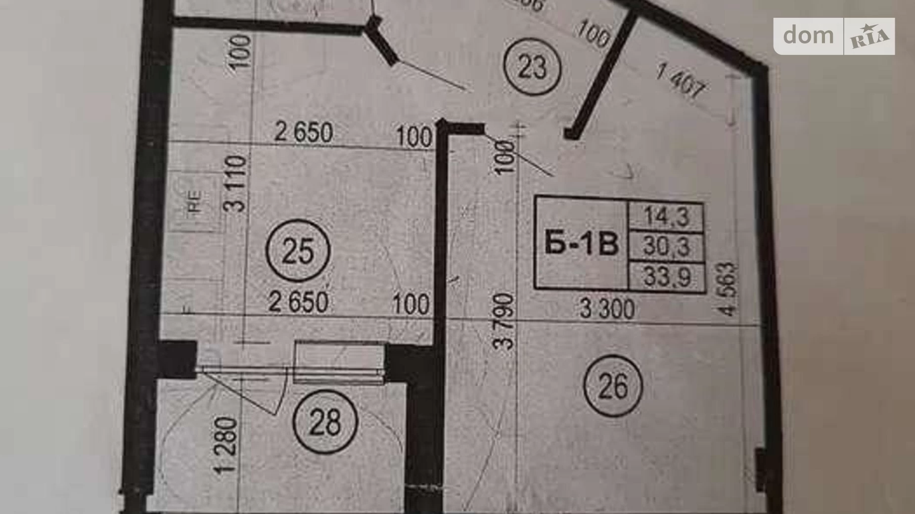 Продается 1-комнатная квартира 33 кв. м в Харькове, просп. Героев Харькова(Московский), 97