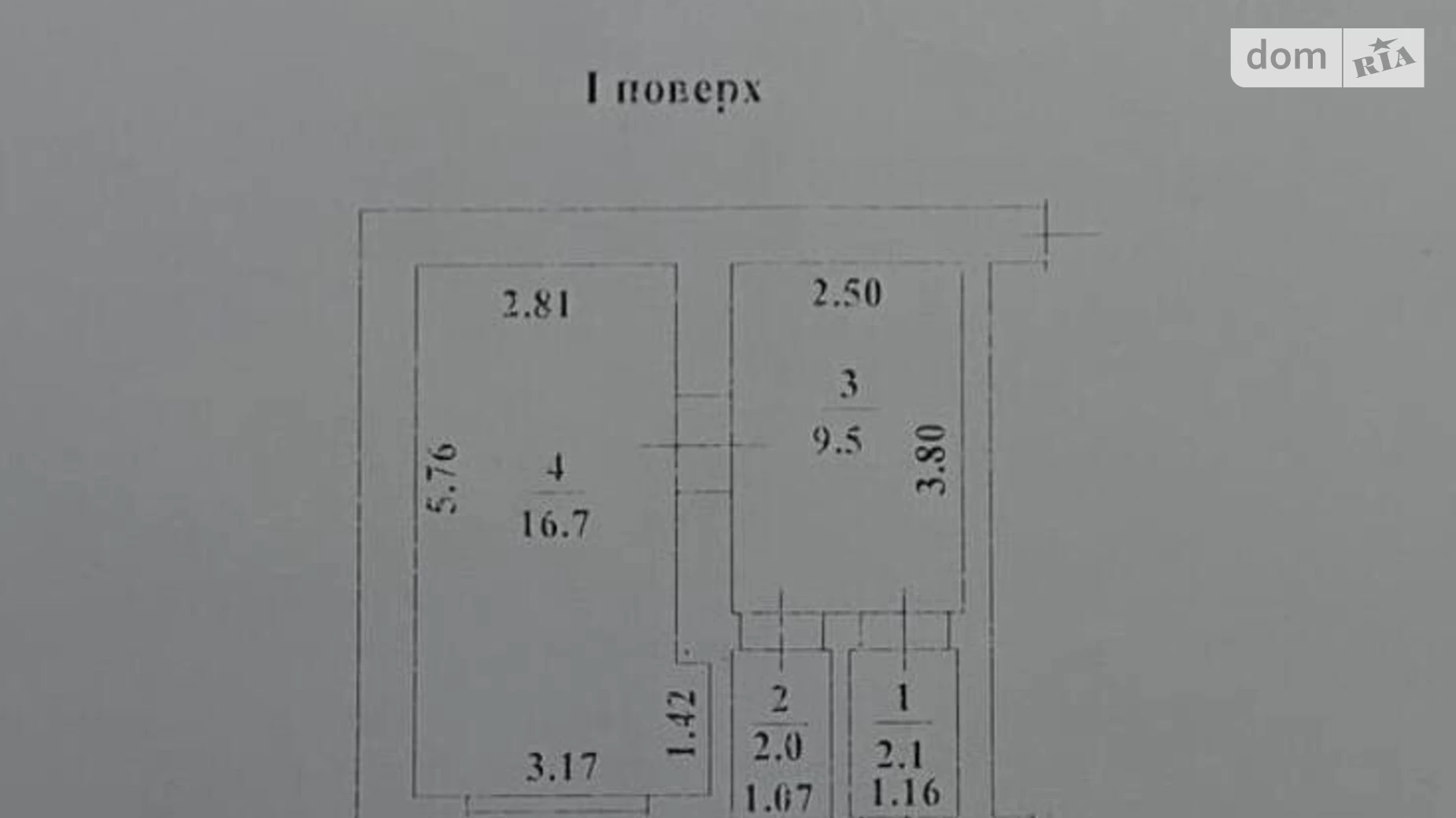 Продається 1-кімнатна квартира 30.3 кв. м у Одесі, пров. Мітракова