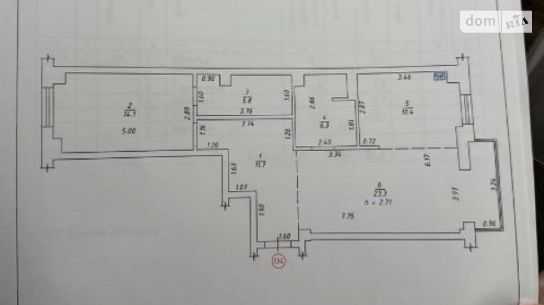 Продается 2-комнатная квартира 72 кв. м в Рассошенцах, ул. Полтавская, 1 - фото 2