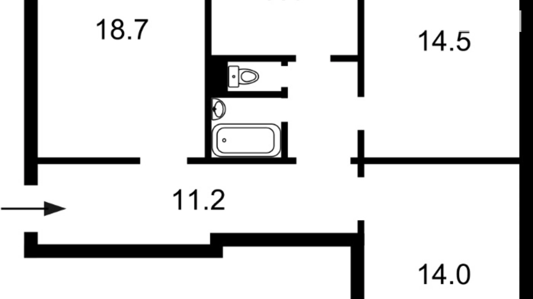 Продается 3-комнатная квартира 72.7 кв. м в Киеве, ул. Ивана Выговского(Маршала Гречко), 24А - фото 4