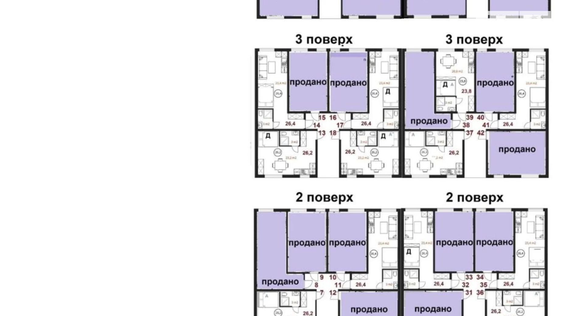 Продается 1-комнатная квартира 26 кв. м в Софиевской Борщаговке