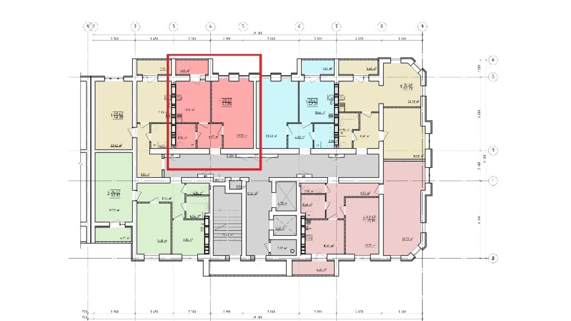 Продается 1-комнатная квартира 43 кв. м в Харькове, ул. Заливная, 12 - фото 2