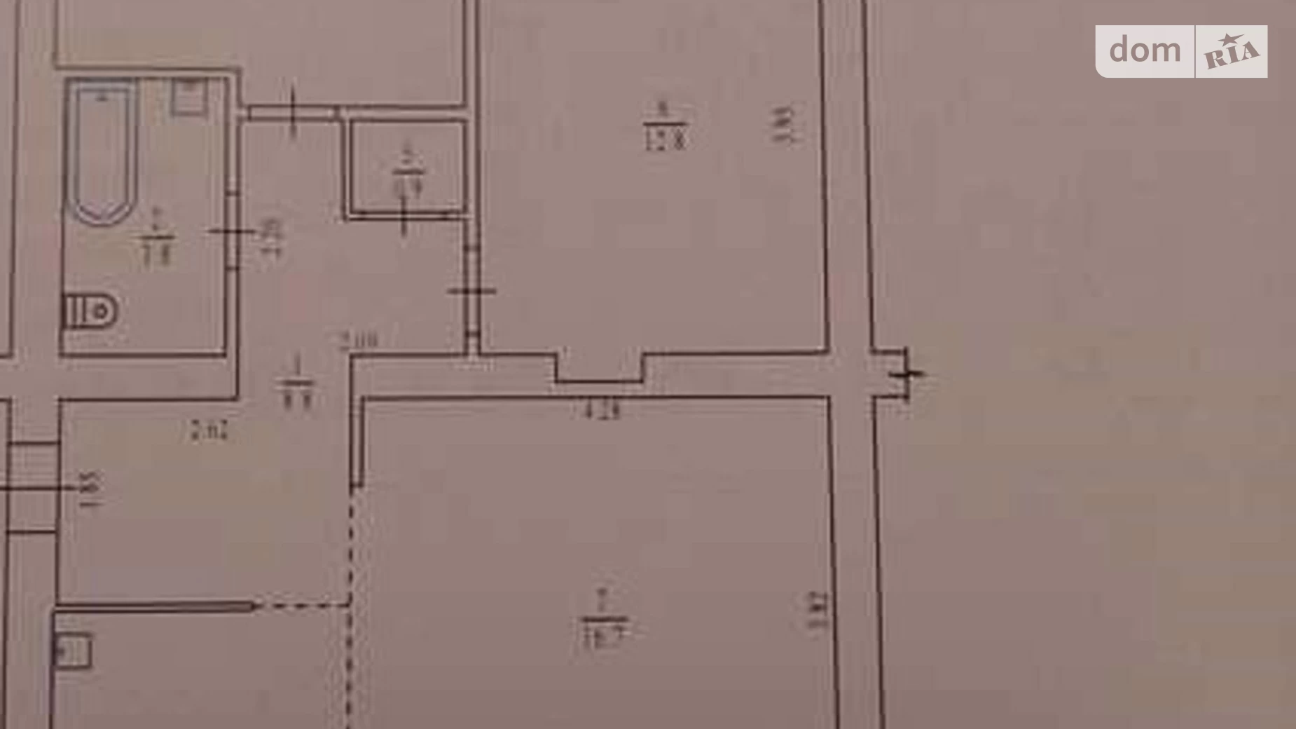 Продается 3-комнатная квартира 67 кв. м в Полтаве