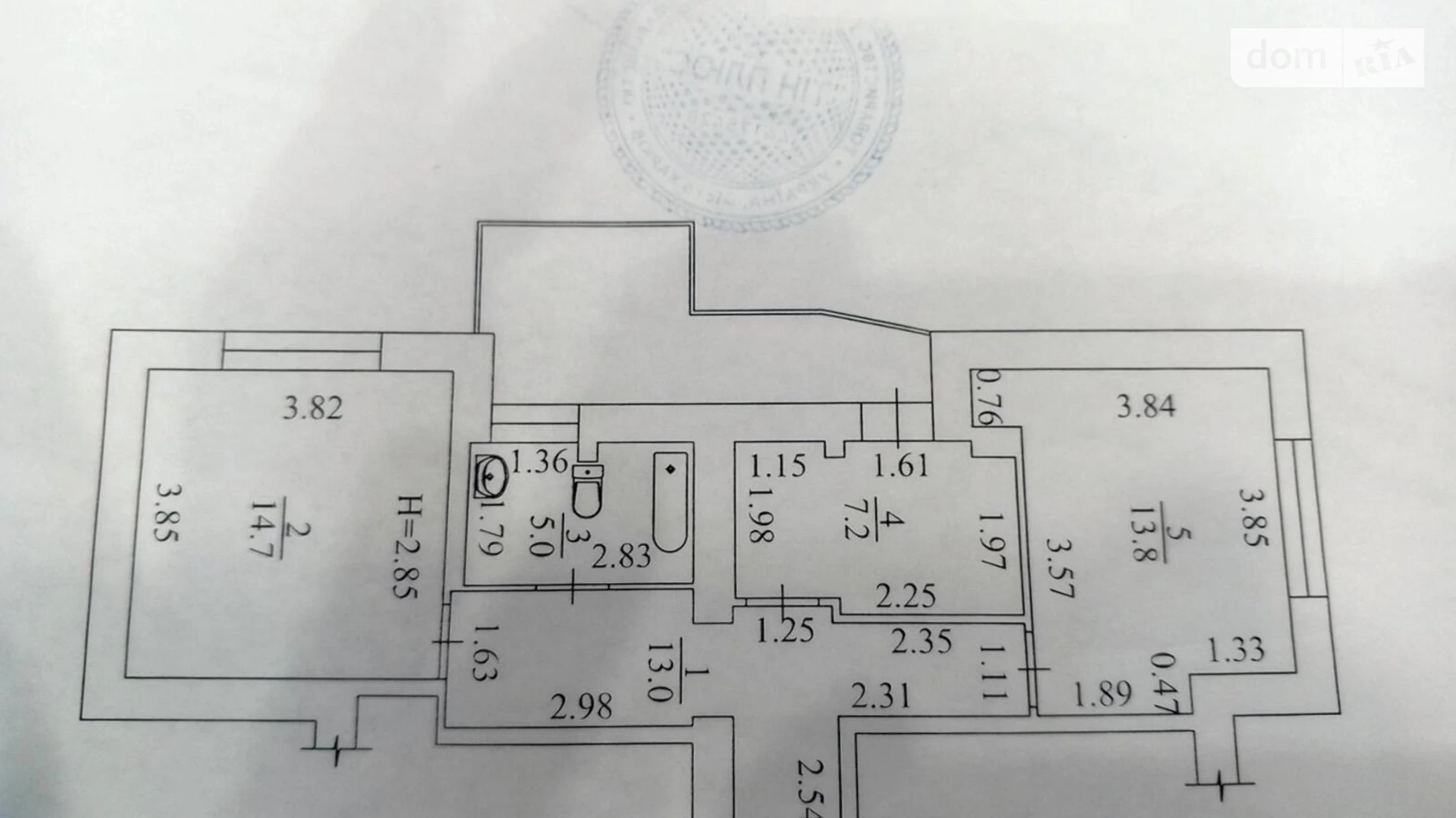 Продается 2-комнатная квартира 58 кв. м в Харькове, ул. Большая Панасовская, 76Г