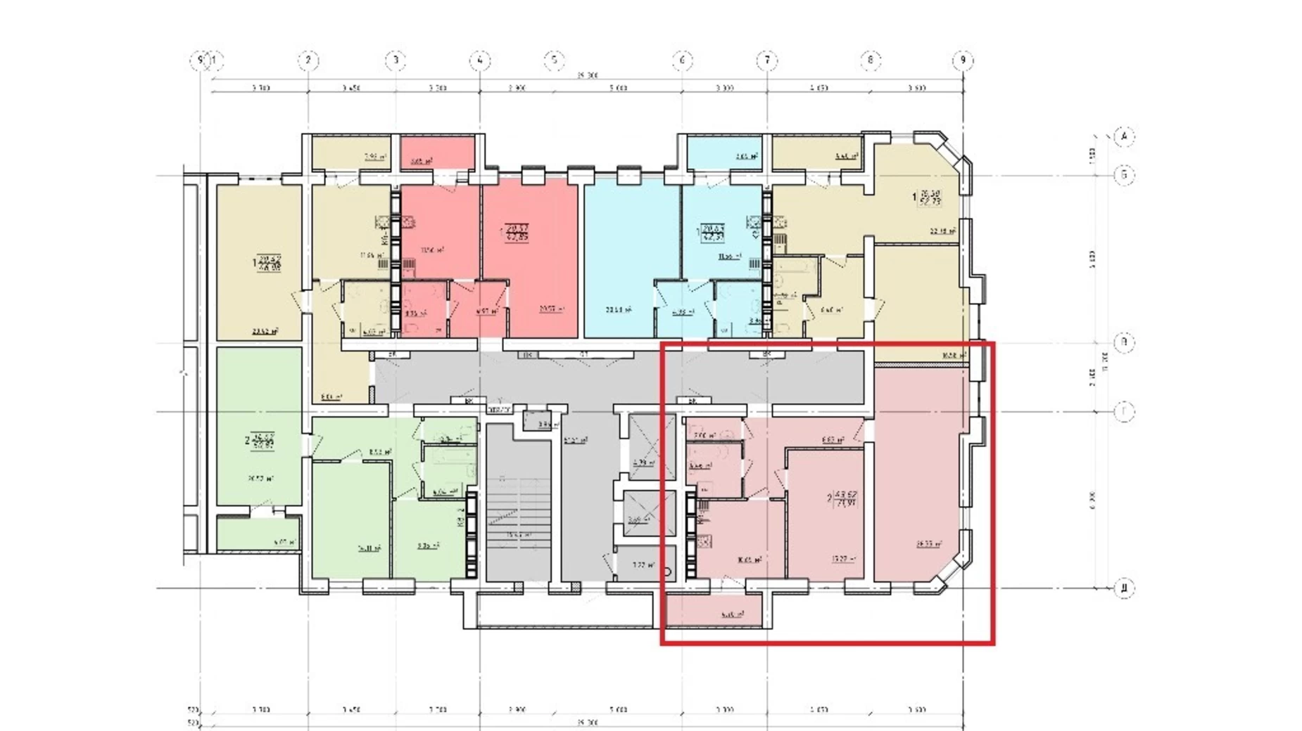 Продается 2-комнатная квартира 71 кв. м в Харькове, ул. Заливная, 8А