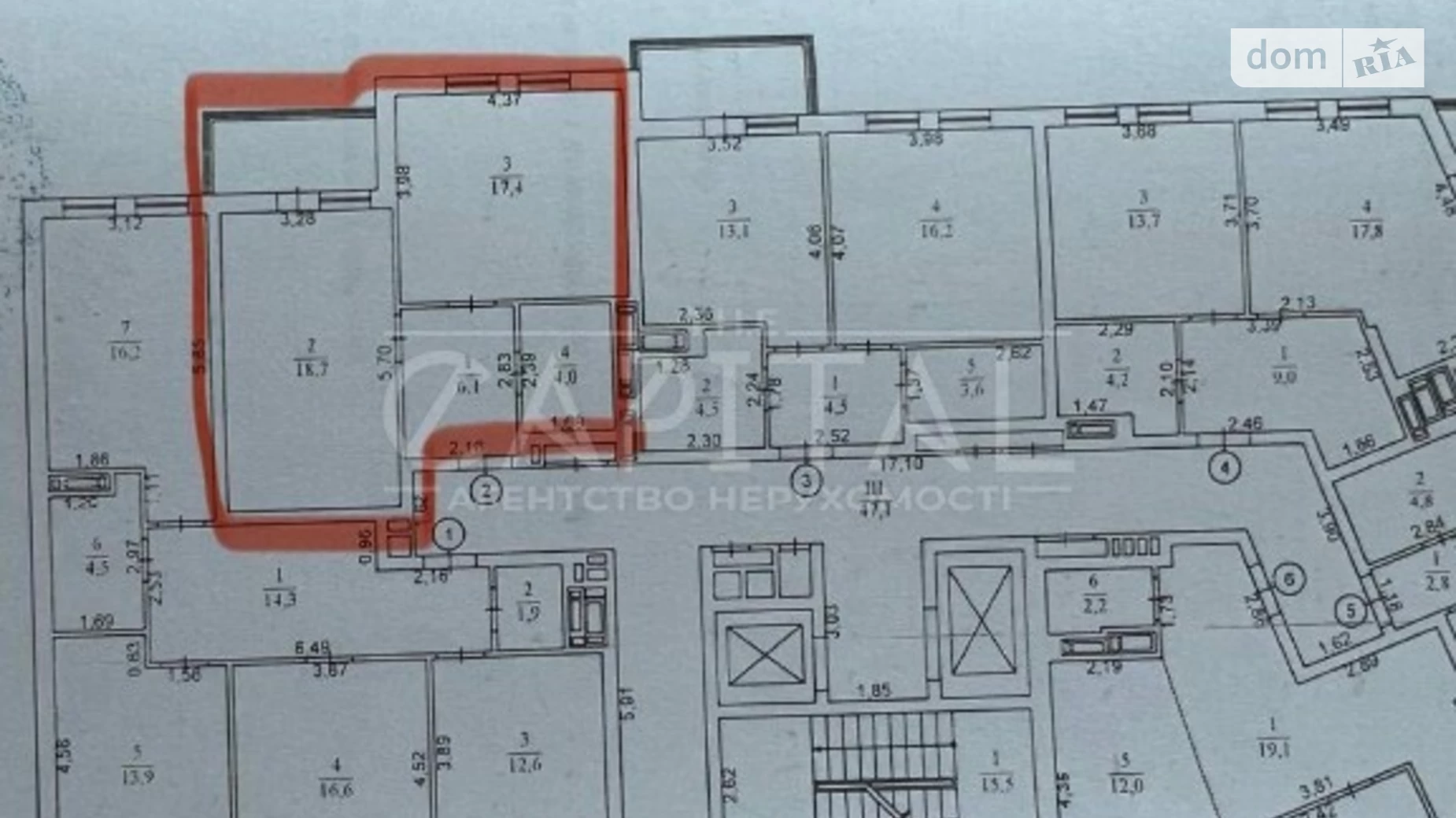 Продається 1-кімнатна квартира 50 кв. м у Києві, просп. Берестейський(Перемоги), 65А