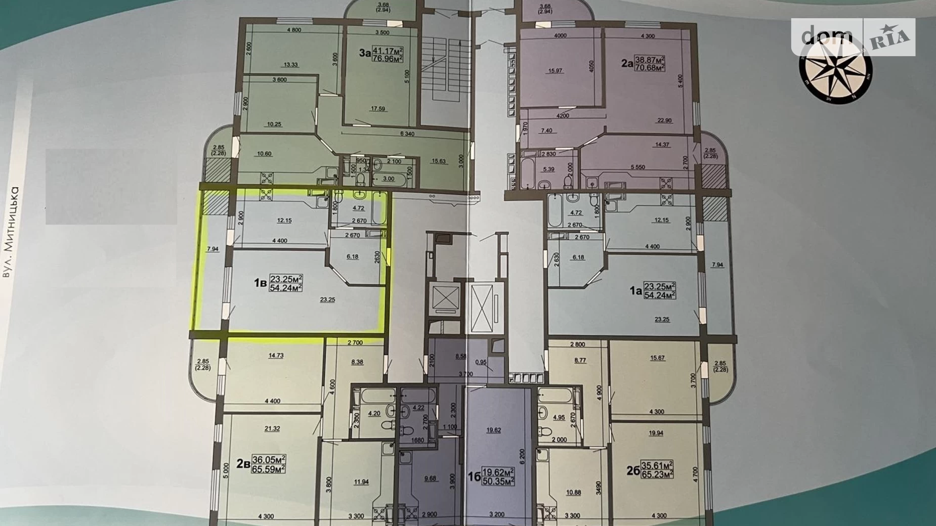 Продается 1-комнатная квартира 56 кв. м в Черкассах, ул. Благовестная - фото 3