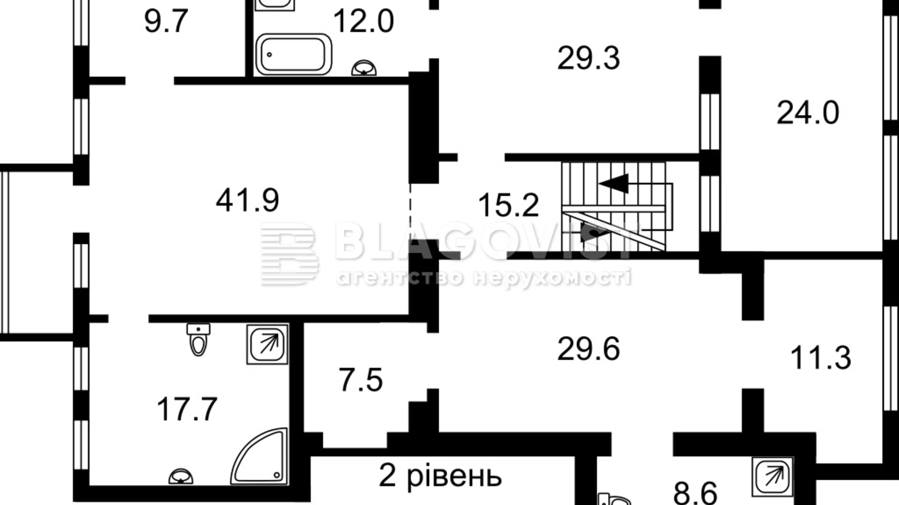Продается 5-комнатная квартира 402 кв. м в Киеве
