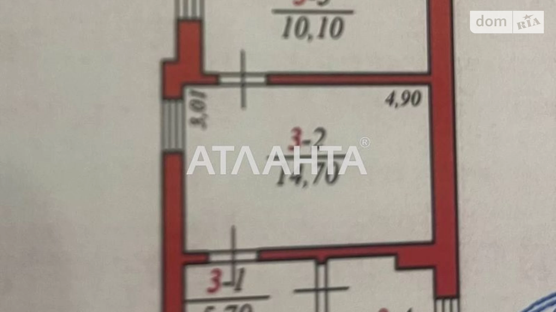 Продается 2-комнатная квартира 40.1 кв. м в Черновцах, ул. Яремчука Назария - фото 4