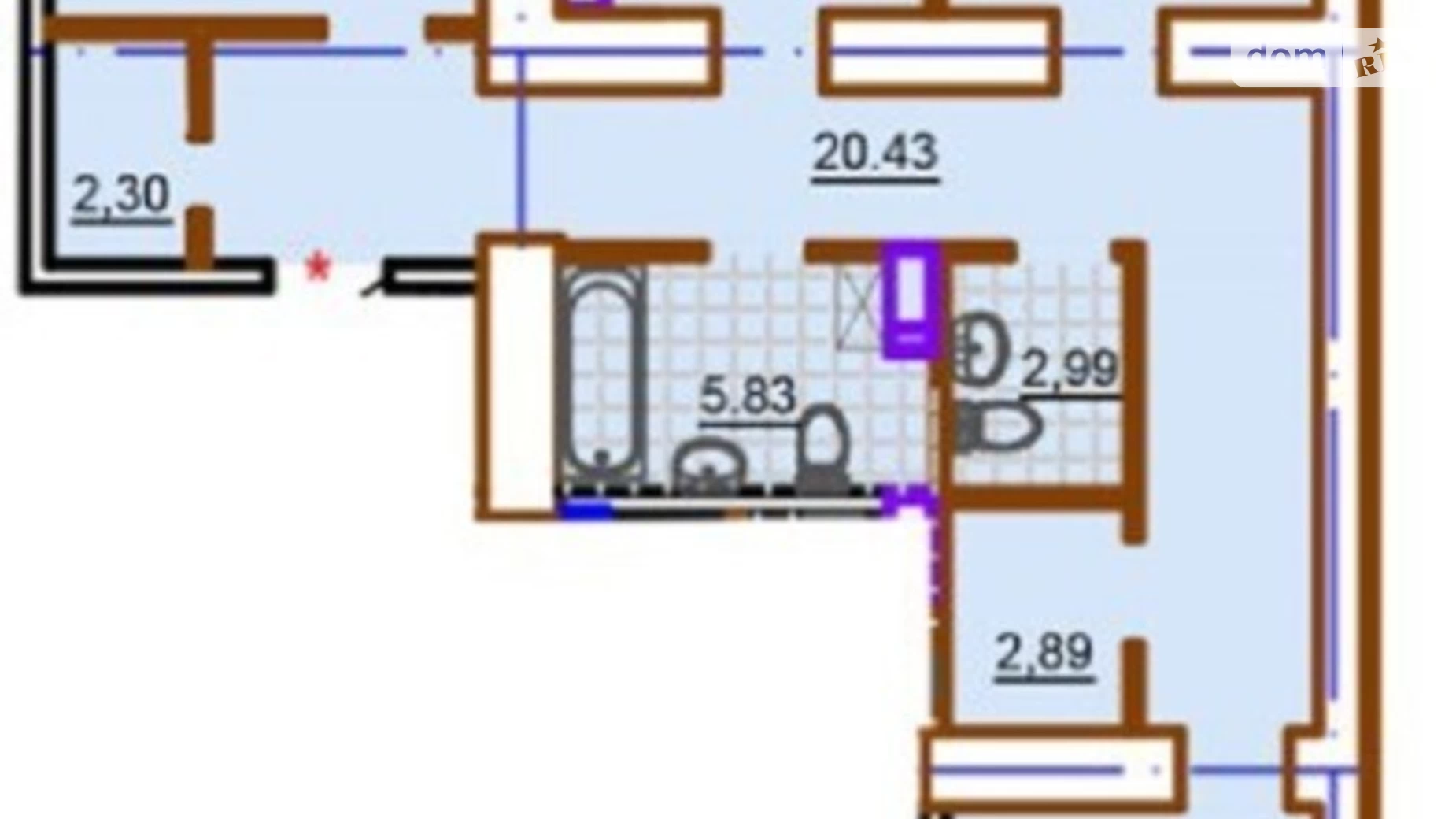 Продается 3-комнатная квартира 103.93 кв. м в Харькове, ул. Шекспира, 13