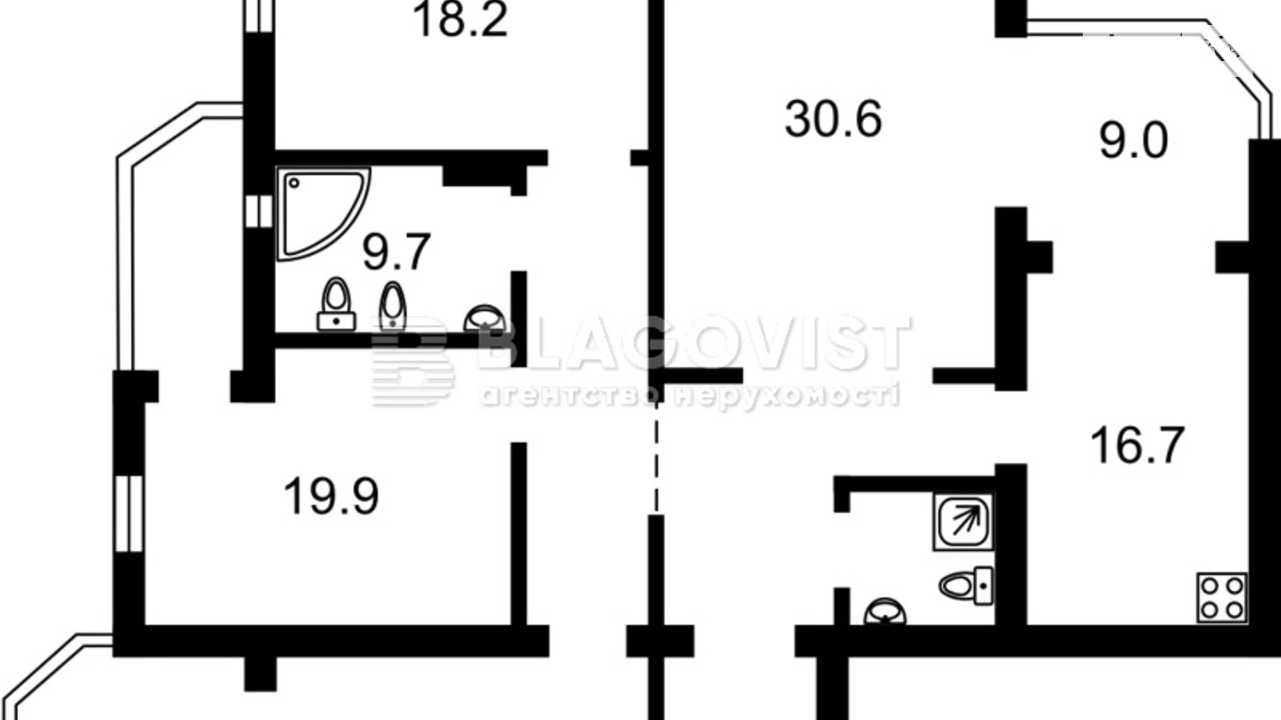 Продается 4-комнатная квартира 160 кв. м в Киеве, пер. Ковальский, 13 - фото 2