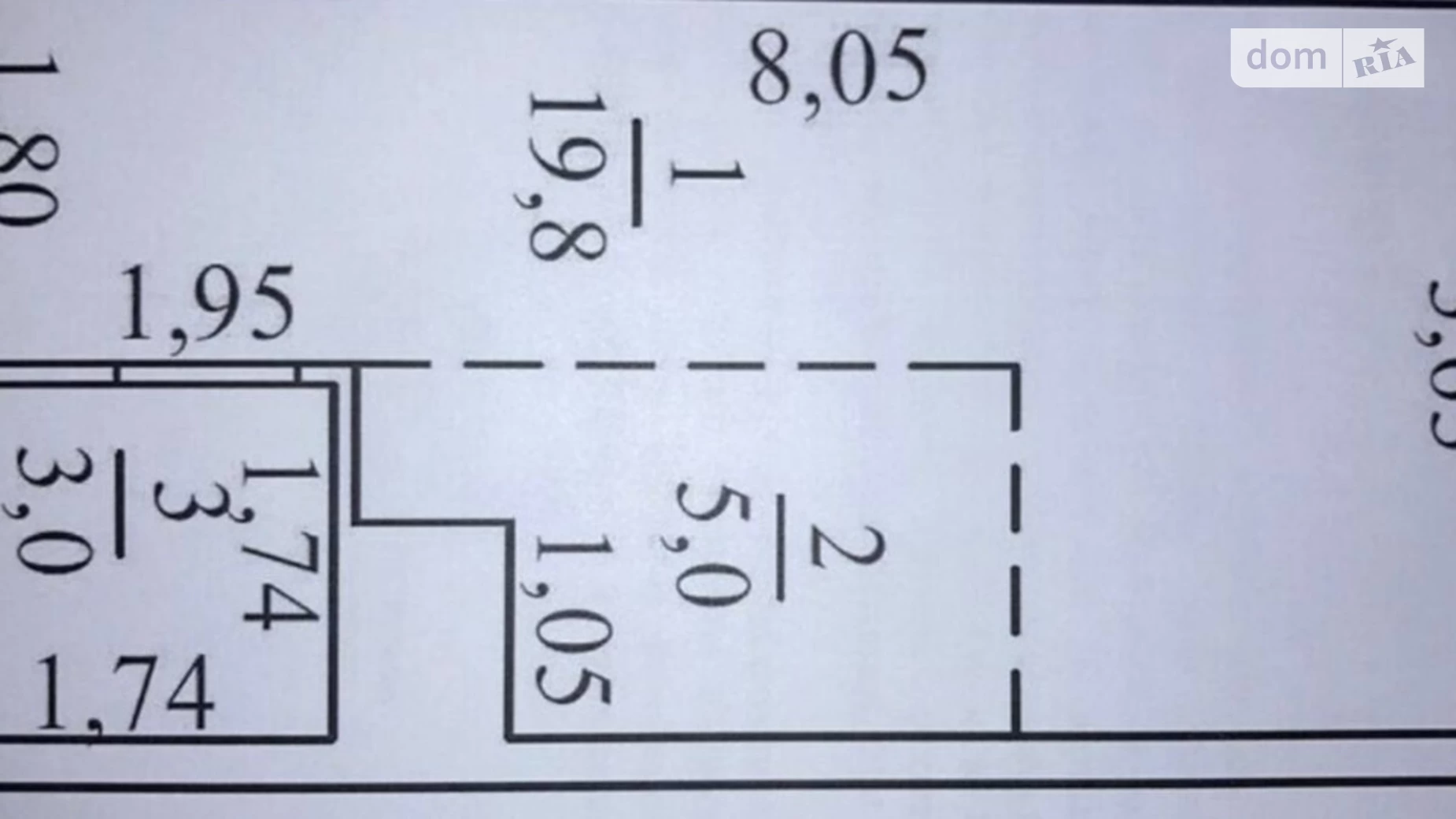 Продается 1-комнатная квартира 28 кв. м в Одессе, ул. 411-й батареи, 95/3 - фото 4