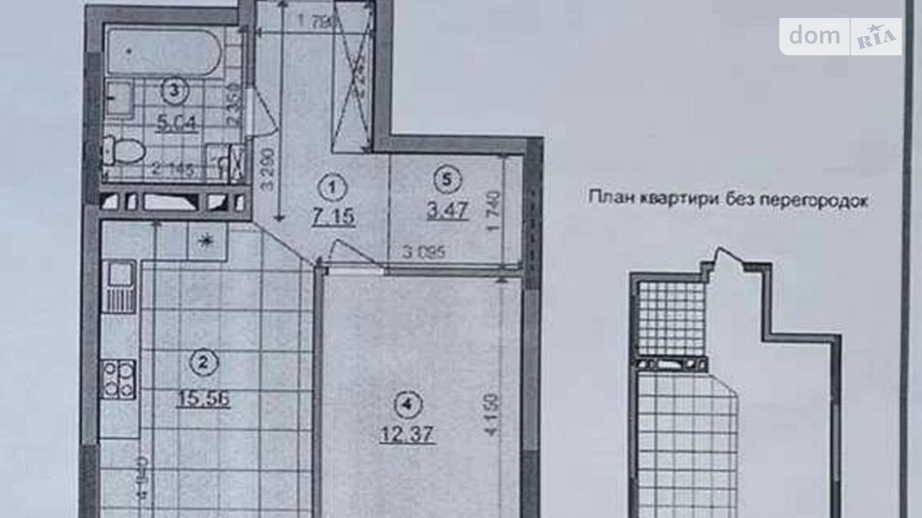 Продається 1-кімнатна квартира 45 кв. м у Києві, вул. Віктора Некрасова(Північно-Сирецька), 1