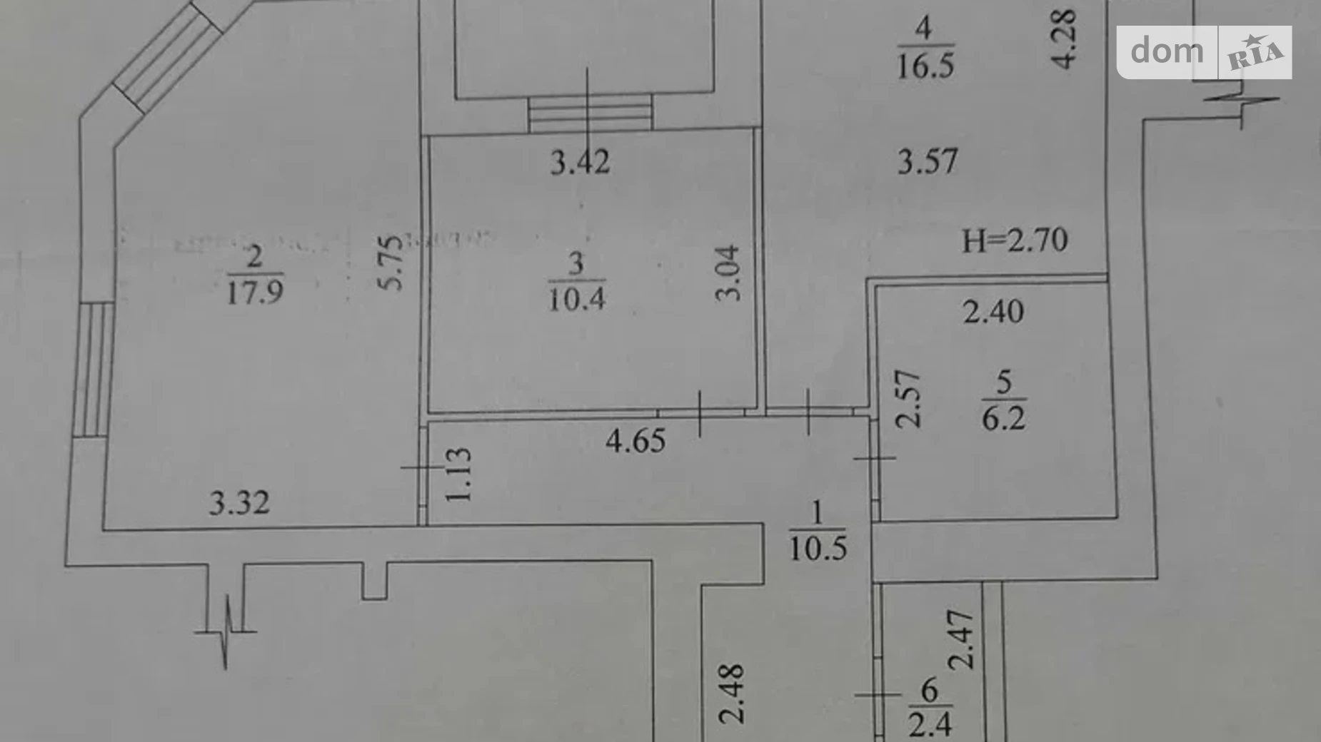 Продається 2-кімнатна квартира 67 кв. м у Харкові, вул. Професорська, 14