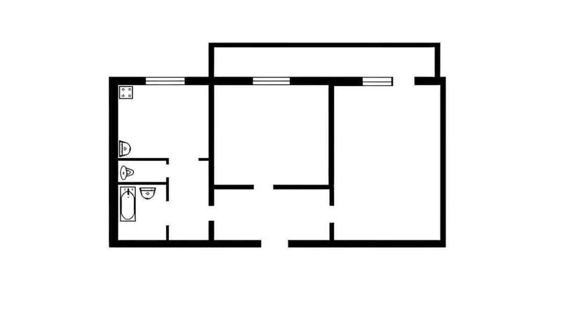 Продается 2-комнатная квартира 52 кв. м в Киеве, ул. Тростянецкая, 8 - фото 2