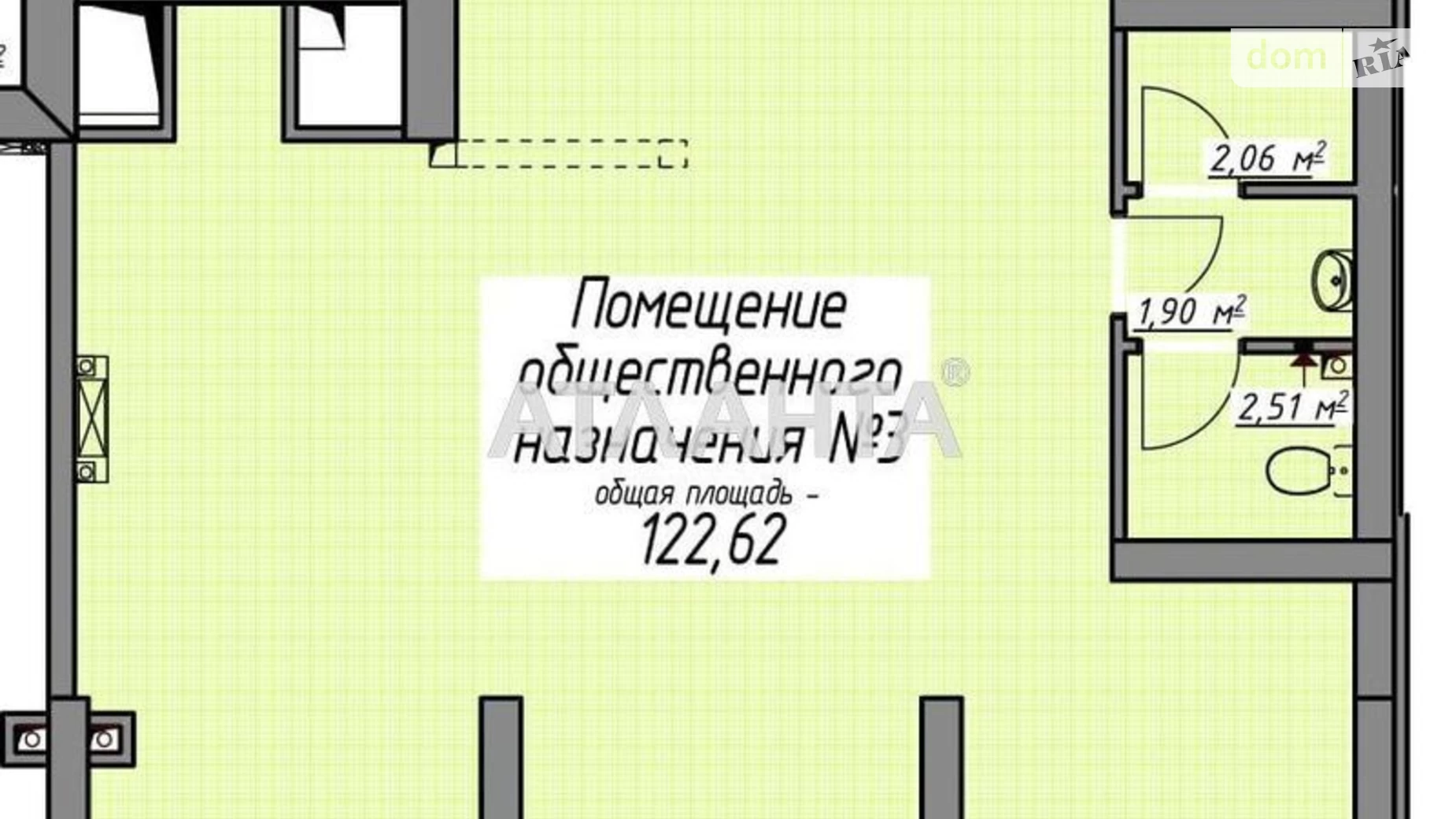 Продається офіс 124.6 кв. м в бізнес-центрі, цена: 168750 $ - фото 2
