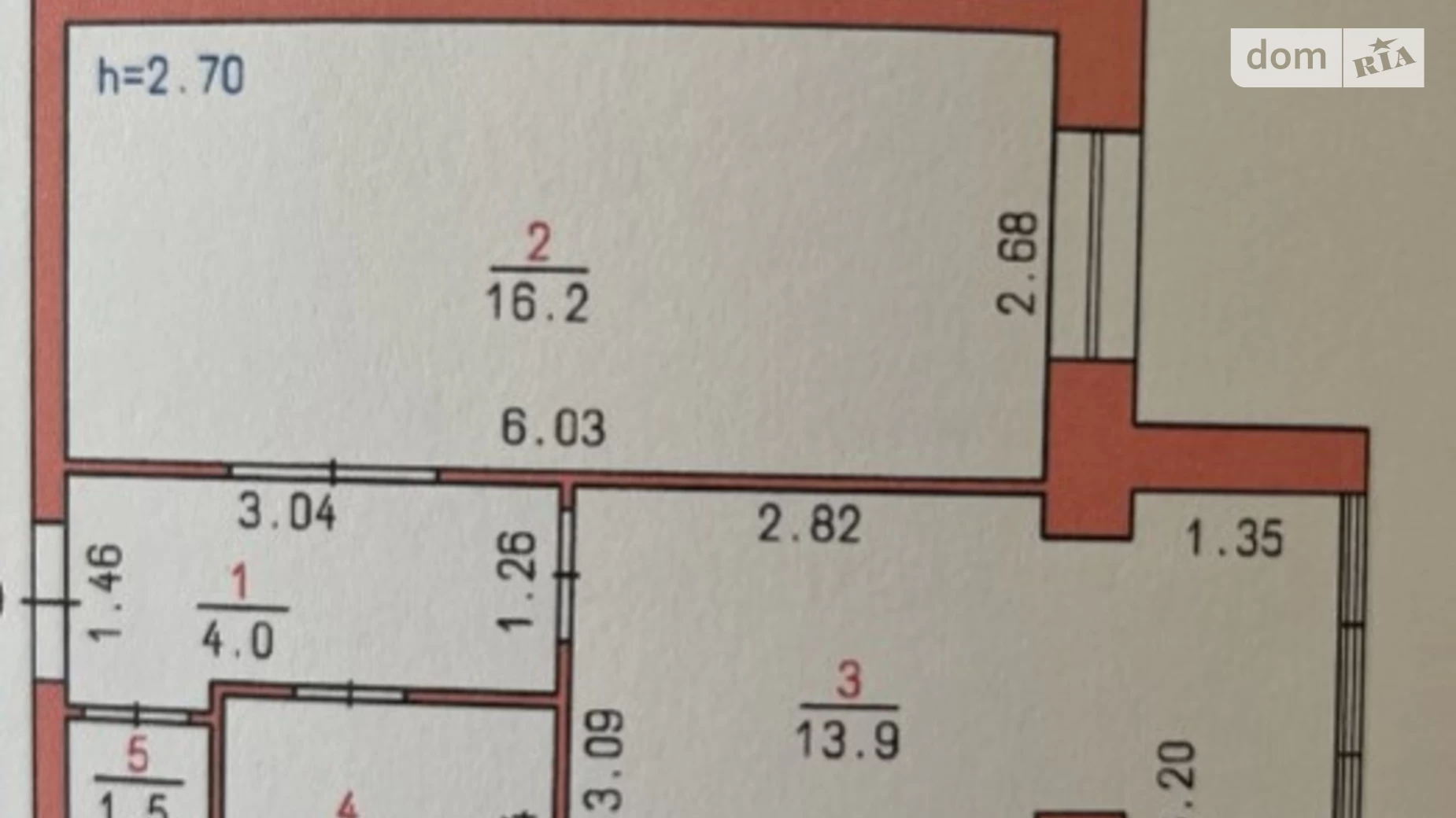 Продается 1-комнатная квартира 39.2 кв. м в Хмельницком, ул. Кармелюка - фото 18