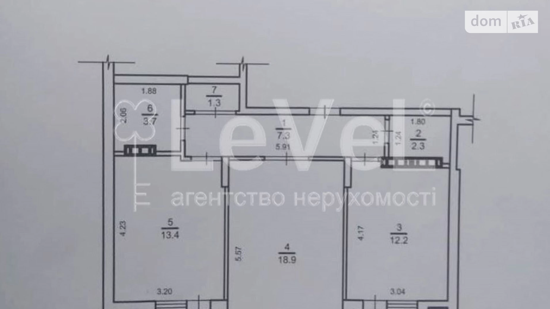 Продається 2-кімнатна квартира 63.5 кв. м у Чубинське, вул. Виставкова, 22