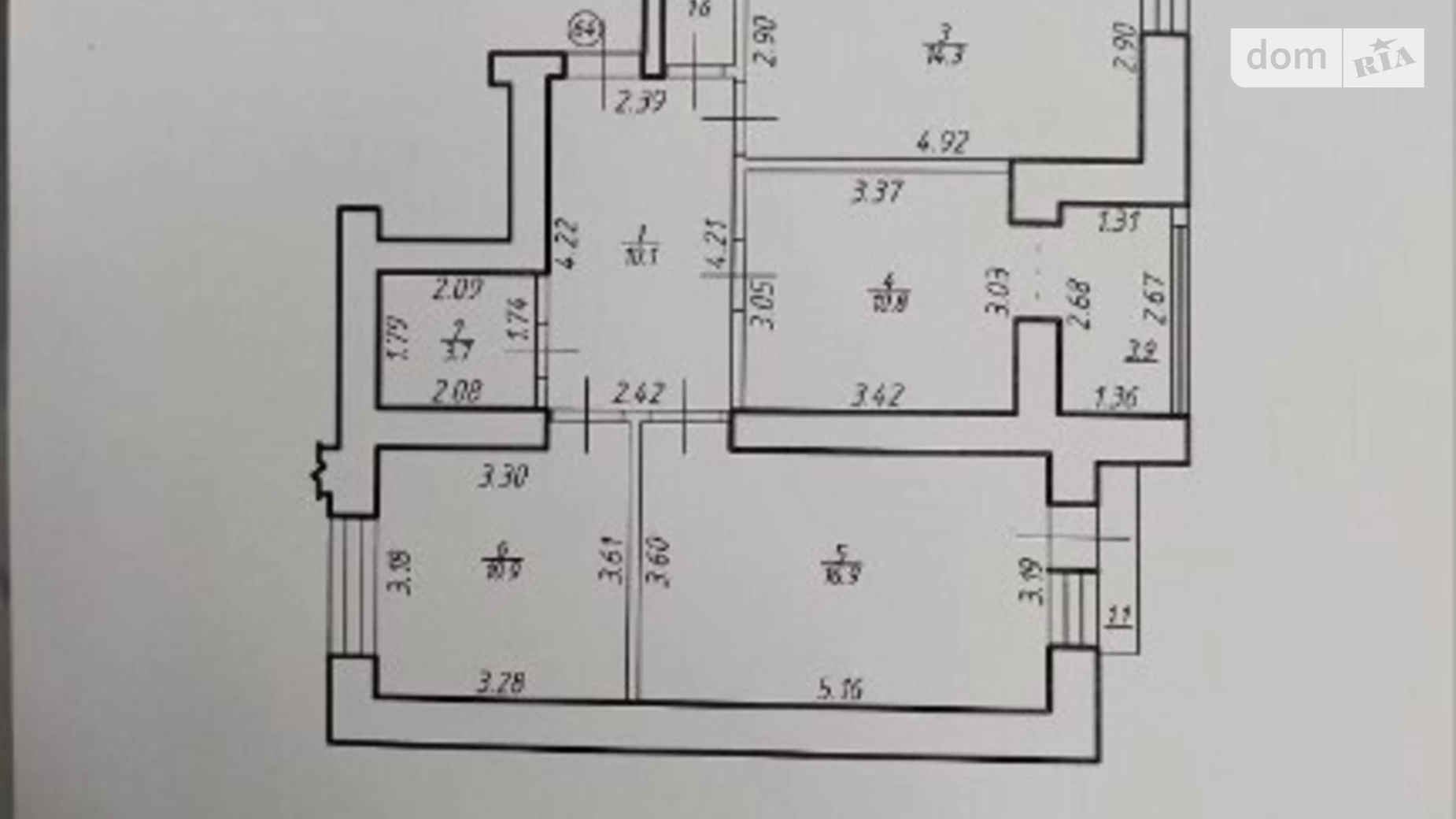 Продается 3-комнатная квартира 72.5 кв. м в Ивано-Франковске, ул. Отца Блавацкого, 8