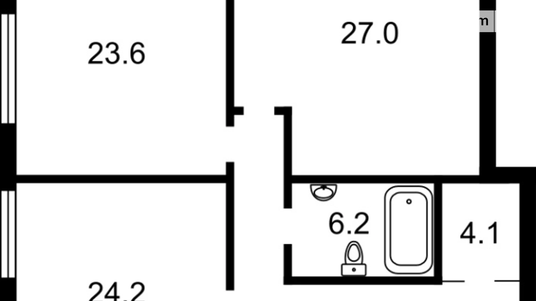 Продается 2-комнатная квартира 111.1 кв. м в Киеве, ул. Антоновича(Горького), 109