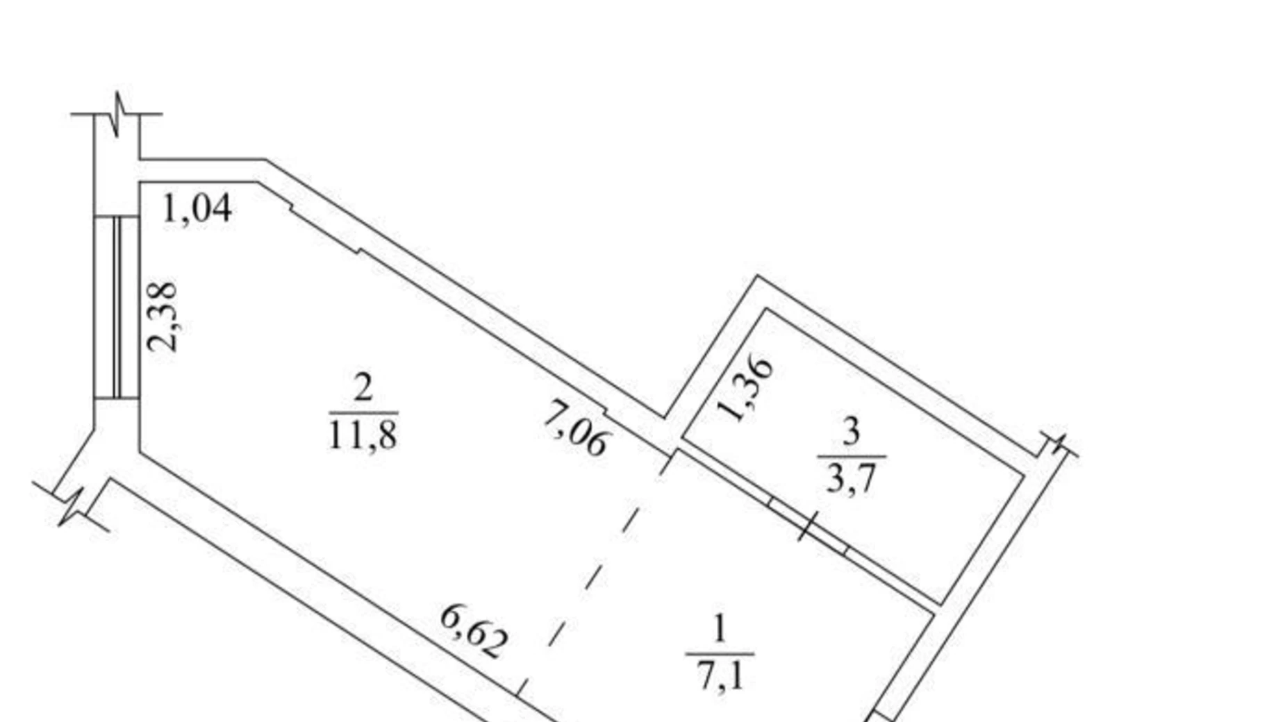 Продается 1-комнатная квартира 22 кв. м в Одессе, ул. Жемчужная, 39Б - фото 3