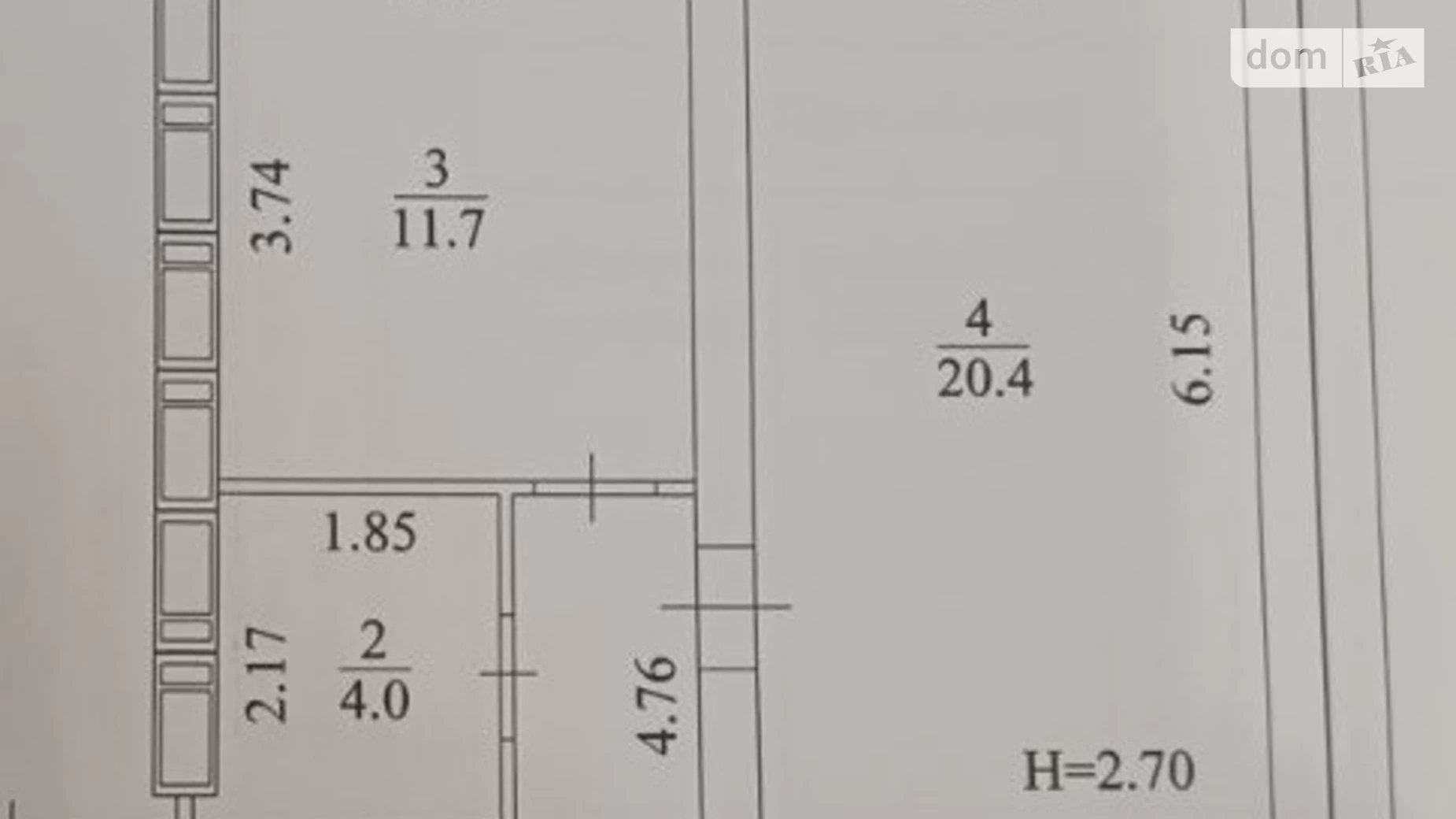 Продается 1-комнатная квартира 46 кв. м в Харькове, ул. Заливная, 10