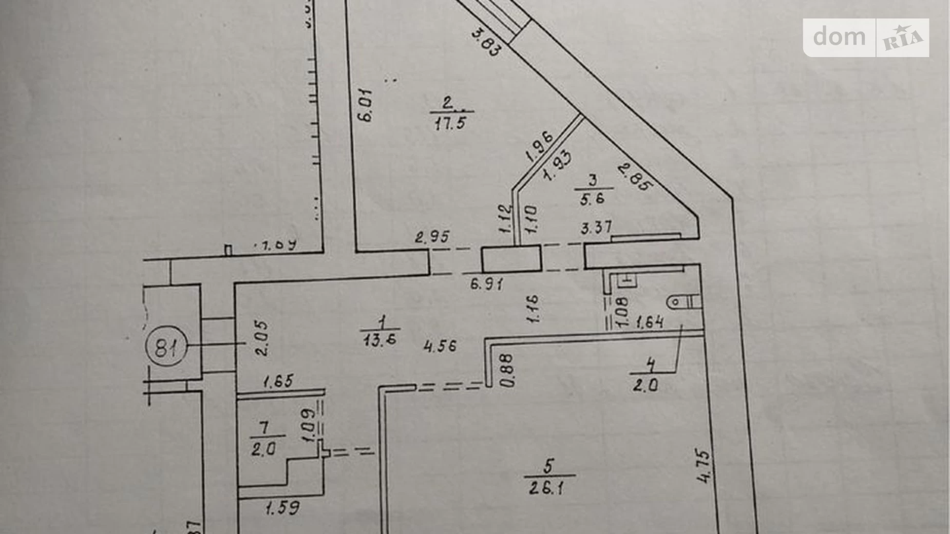 Продается 2-комнатная квартира 82.5 кв. м в Днепре, ул. Национальной Гвардии(Уральская), 5 - фото 4